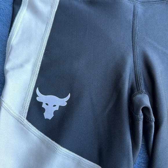 Under Armour Women's Project Rock HeatGear Bike Shorts Size XS - Picture 7 of 11